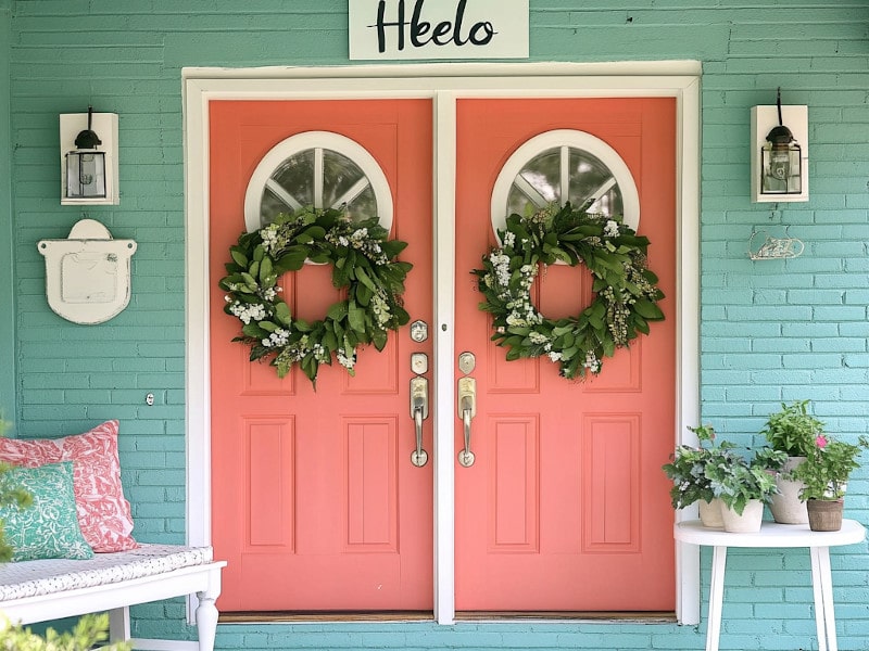 Bold Colors Door